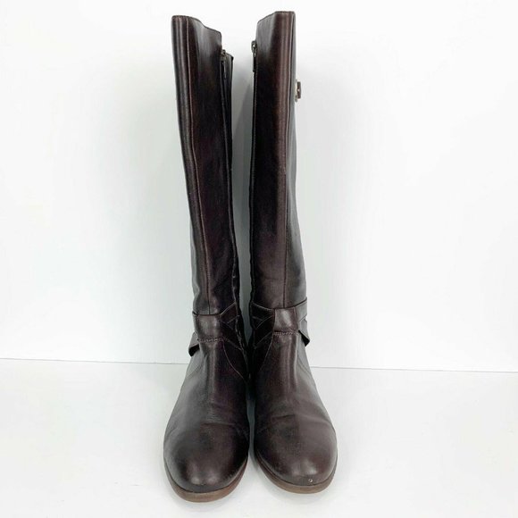 Ugg Women’s Beryl Leather Knee High Tall Riding Boots 1005920 Size 8 - Picture 2 of 11